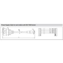 Cablu alimentare Knorr Bremse K022269N00