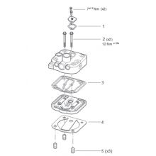 Kit garnituri compresor Knorr Bremse II38147F0052