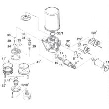 Kit garnituri Knorr Bremse II36249008