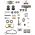 Kit Reparatie Etrier Meritor Complet Dr. ELSA1 KBT 20320