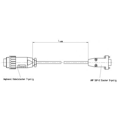 Cablu adaptor Knorr Bremse II354343000