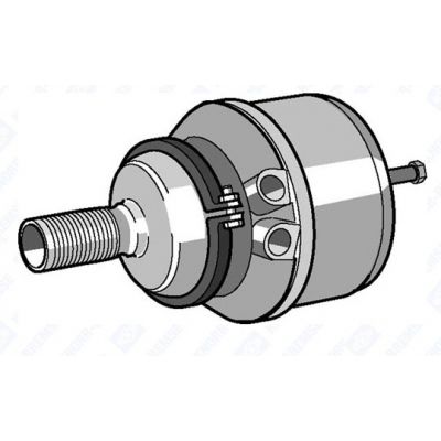 Cameră frânare dublă cu tub BY9258 Knorr Bremse II19397