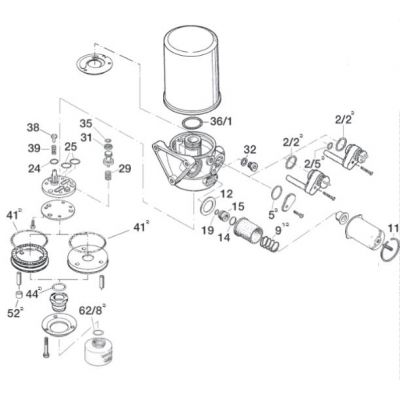 Kit garnituri Knorr Bremse II36248008