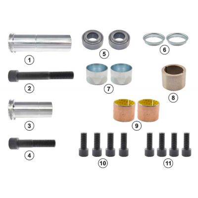 Kit reparatie etrier frana Meritor ELSA 195 ELSA 225 EX 225 KBT 20238