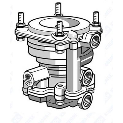 Supapă control semiremorcă (TCV) AB2822 Knorr Bremse II17292