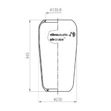 BURDUF PERNA AER MAN 1885N1 Vibracoustic V1F20B