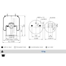 PERNA AER 941MB BPW 30 CU PISTON METAL Phoenix 1DK211