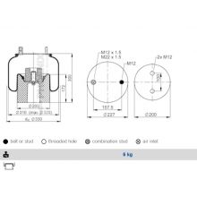 PERNA AER ROR 4157NP05 PISTON PLASTIC Phoenix 1DK21A31